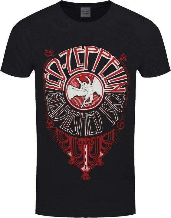 Produktbild Led Zeppelin T-shirt Erwachsene Circle (S)