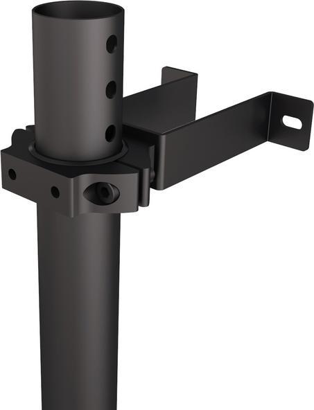 Image du produit Multibrackets Support mural Ø 50mm, pour système de tubes Pro, métal (Platines de montage / d'adaption)