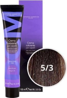 Image du produit Lisap Diapason sans ammoniaque 5/3 brun moyen or 100ml (5, 3 gold)