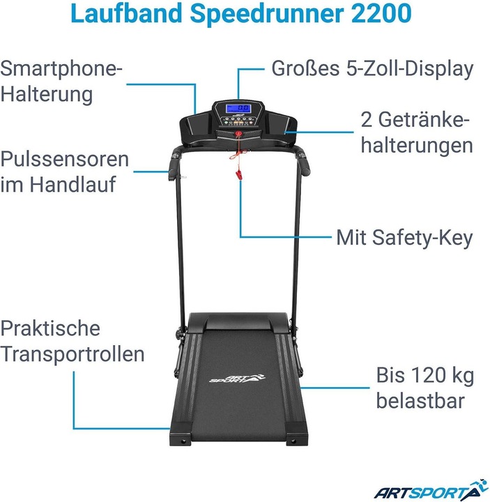 Produktbild Juskys Speedrunner 2200