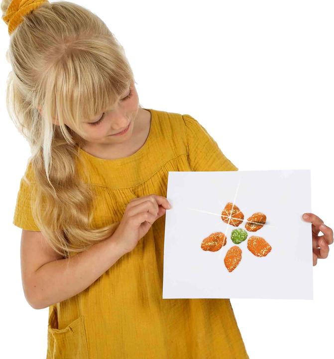 Image du produit Ses 00384 Glitter Paint Peinture pour affiche 6x45ml (Jaune, Violet, Vert, Bleu, Pink, Rouge, 270 ml)