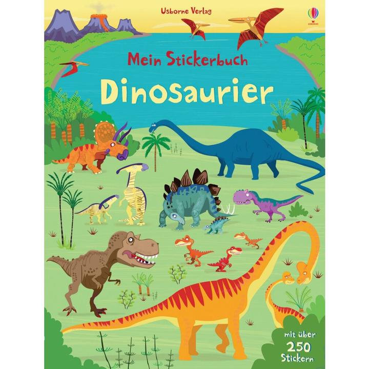 Produktbild Mein Stickerbuch: Dinosaurier (Deutsch, Fiona Watt, 2016)