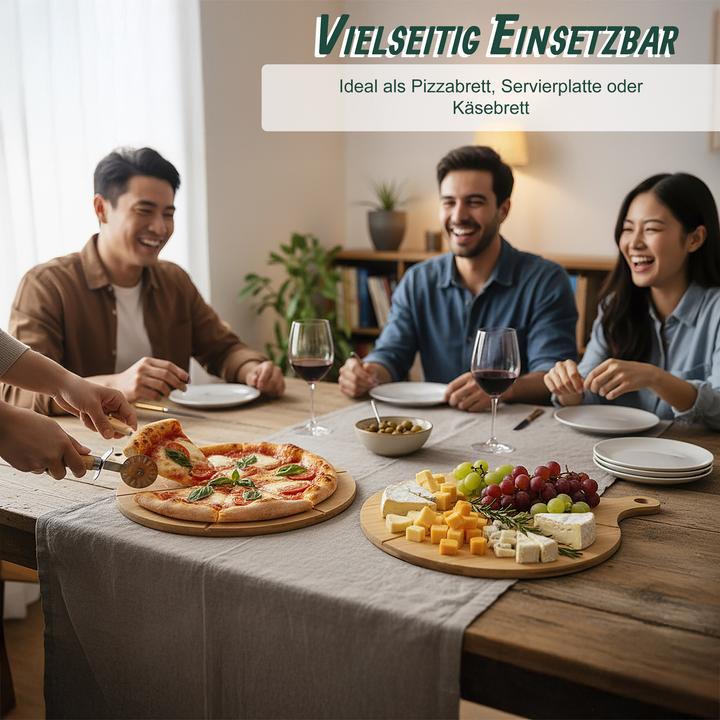 Image du produit Relaxdays 2 planches à pizza