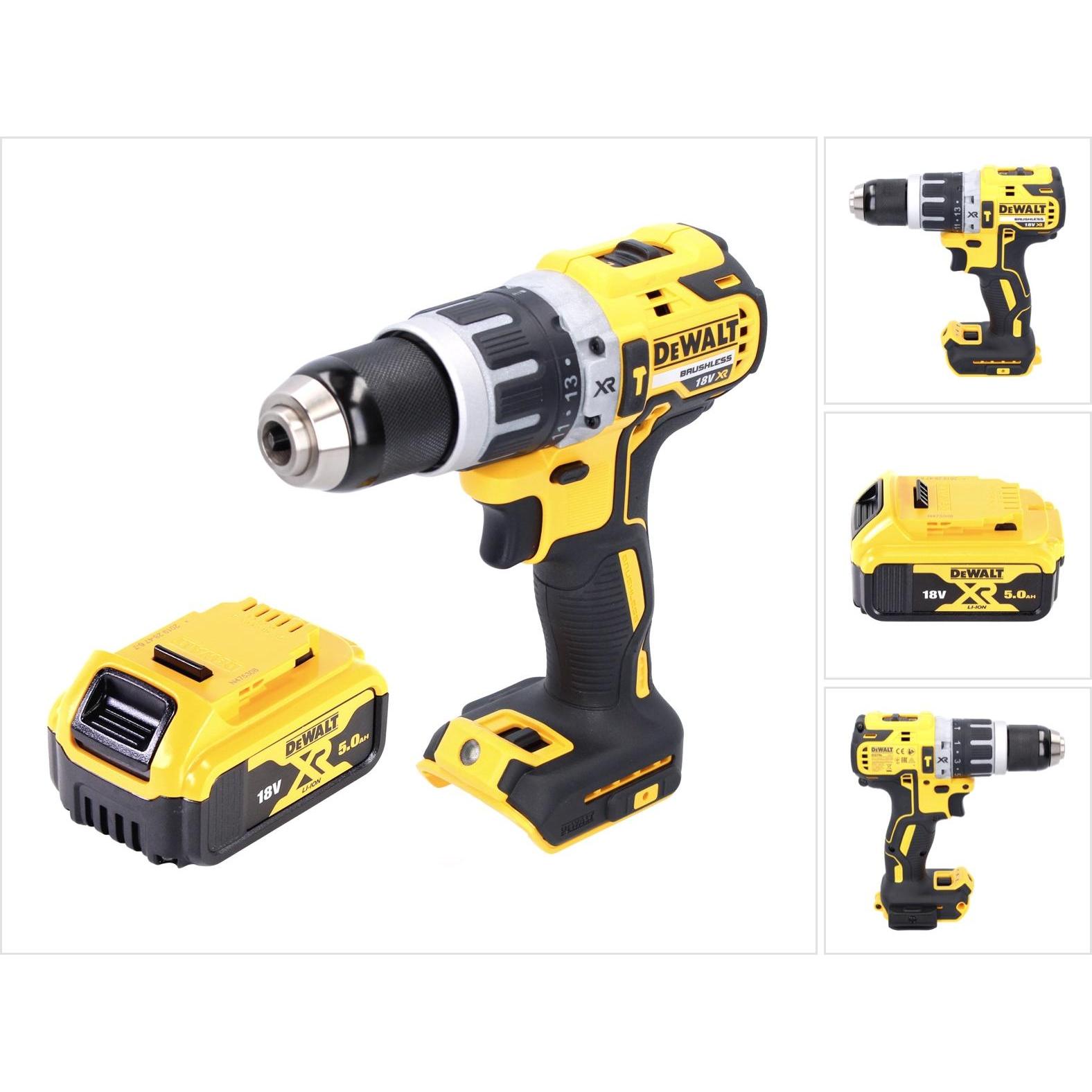 DeWalt, Trapano + Avvitatore a batteria, DCD 796 N