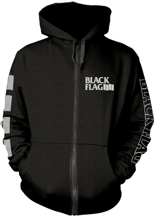 Produktbild Black Flag Logo (Zipper-Hoodie) (L)