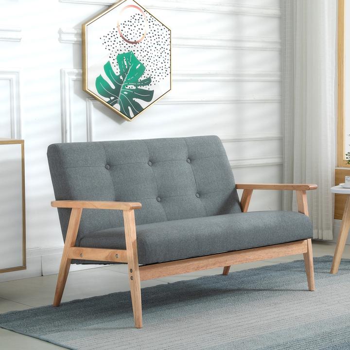 Actual product image Homcom Double sofa (2 person sofa)