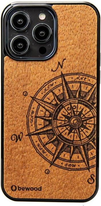 Actual product image Bewood Traveler Merbau wooden case for iPhone 15 Pro Max (Apple iPhone 15 Pro Max)