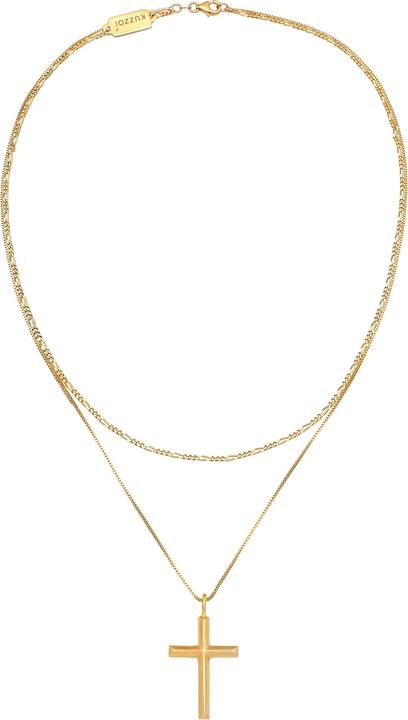 Produktbild Kuzzoi Kreuz, Layer (925 Sterling Silber, 50 - 55 cm)