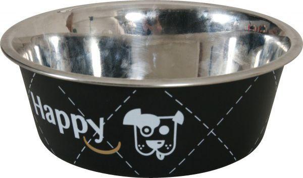 Image du produit Zolux Bowl Inox Happy 1.5 l - noir (1.50 l)