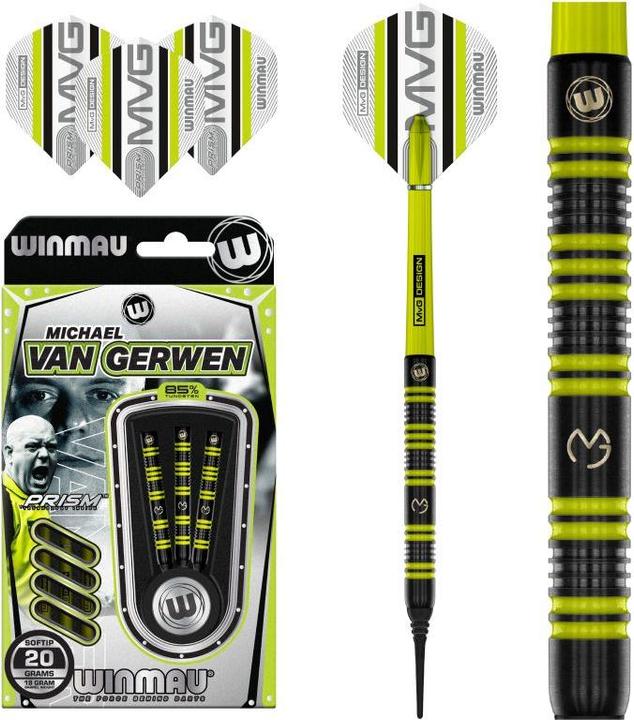 Actual product image Winmau Michael van Gerwen Pro Series Softtip (20 g)