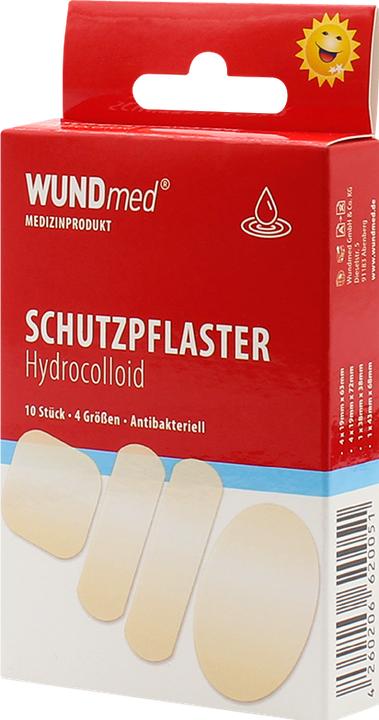 Produktbild Wundmed transparente Schutzpflaster Hydrocolloid 10 Pflaster, 4 Grössen