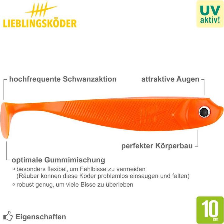 Image du produit Lieblingsköder Carotte (aimant à morue) (10 cm)