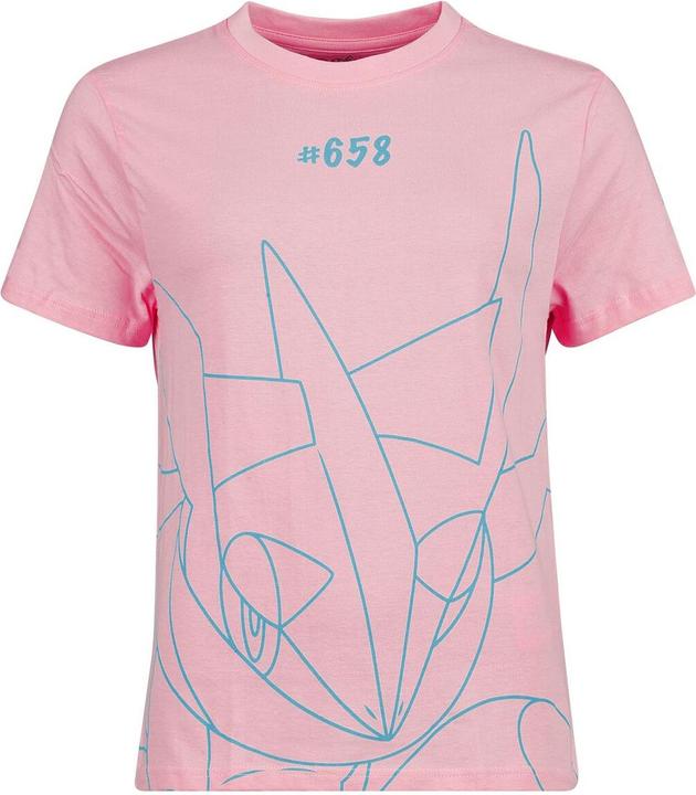 Immagine prodotto Difuzed Maglietta a maniche corte da donna Pokémon Greninja Unisex Kid's, rosa, X-Large (L)