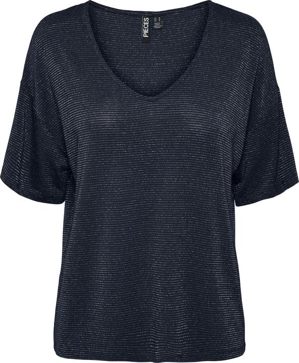 Produktbild Pieces Pcbillo Oversized Tee Lurex Stripes Noos (XXL)