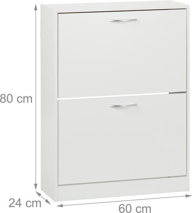 Produktbild Relaxdays Schuhschrank (60 x 24 x 80 cm)