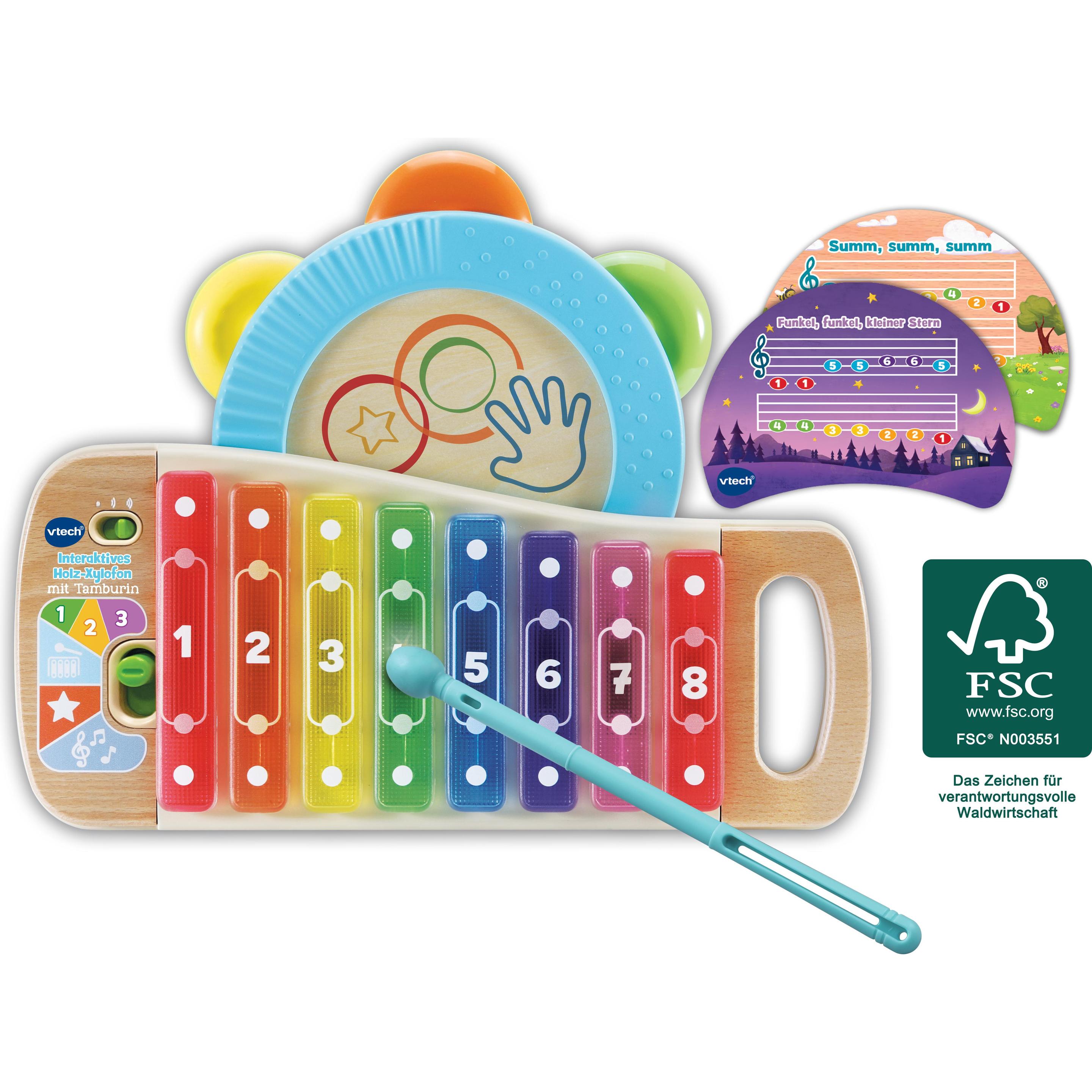VTech Holz-Xylofon (Deutsch)