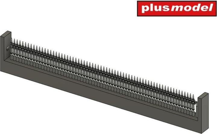 Actual product image Plus Model 12.7 mm cartridges in bands