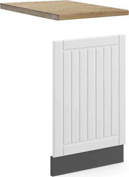 Anthrazit, Goldkraft Eiche, Weiss Landhaus