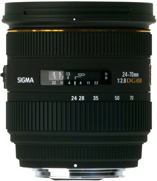 Produktbild Sigma 24-70mm F2,8 IF EX DG HSM Canon (Canon EF, Vollformat)