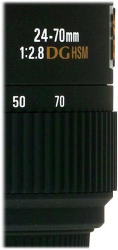 Produktbild Sigma 24-70mm F2,8 IF EX DG HSM Canon (Canon EF, Vollformat)