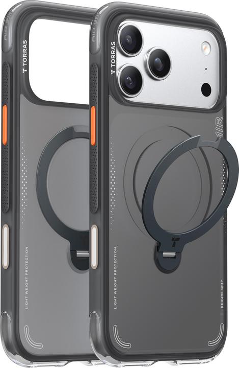 Actual product image Torras Ostand Q3 Air (Apple iPhone 17 Pro Max)
