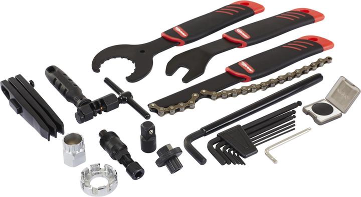Actual product image Red Cycling Products Home Toolbox tool box 22 pcs.