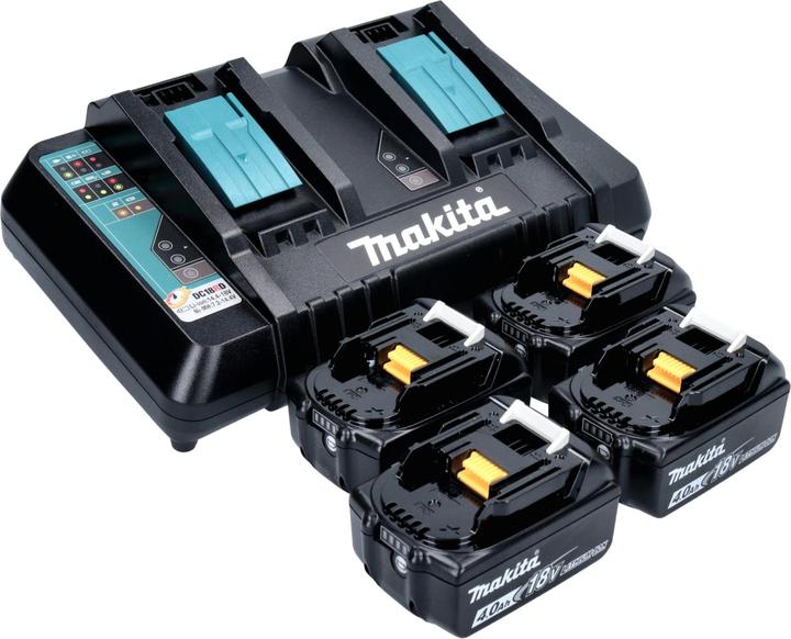 Produktbild Makita DHW 080 PM4K Akku Hochdruckreiniger 36 V ( 2x 18 V ) 80 bar 380 l/h Brushless + 4x Akku 4,0 (Akkubetrieb)