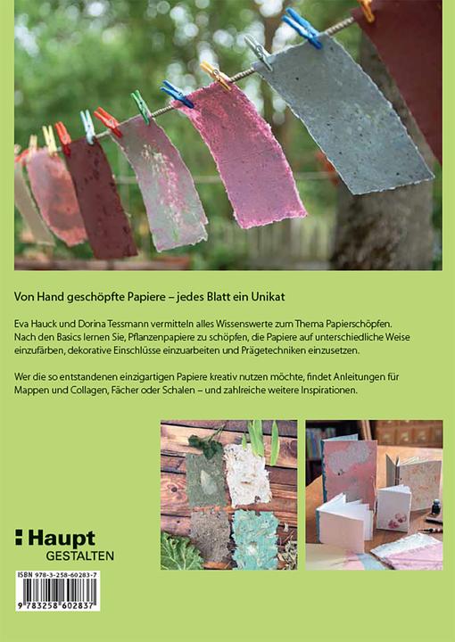 Immagine prodotto Papiere schöpfen und gestalten (Tedesco, Eva Hauck, Dorina Tessmann, 2024)