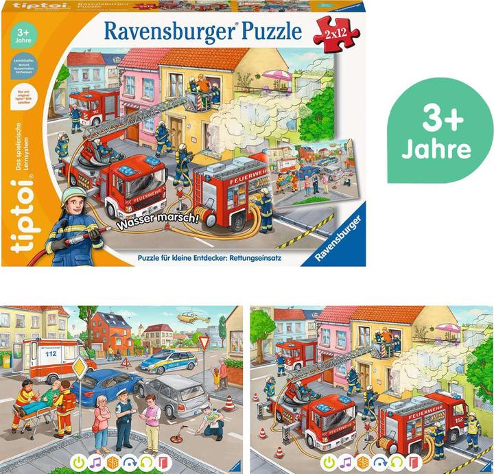Produktbild tiptoi Rettungseinsatz (24 Teile)