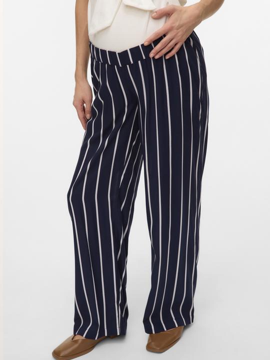 Actual product image Mamalicious Normal geschnitten Mid Rise Hose Hose mit weitem Beinschnitt (M)