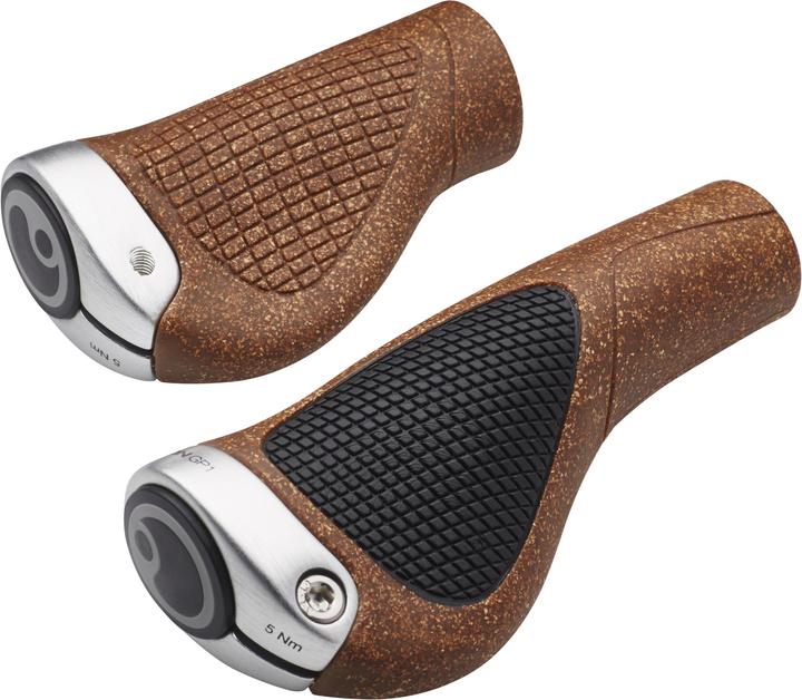 Actual product image Ergon GP1-S BioKork Grips Rohloff/Nexus