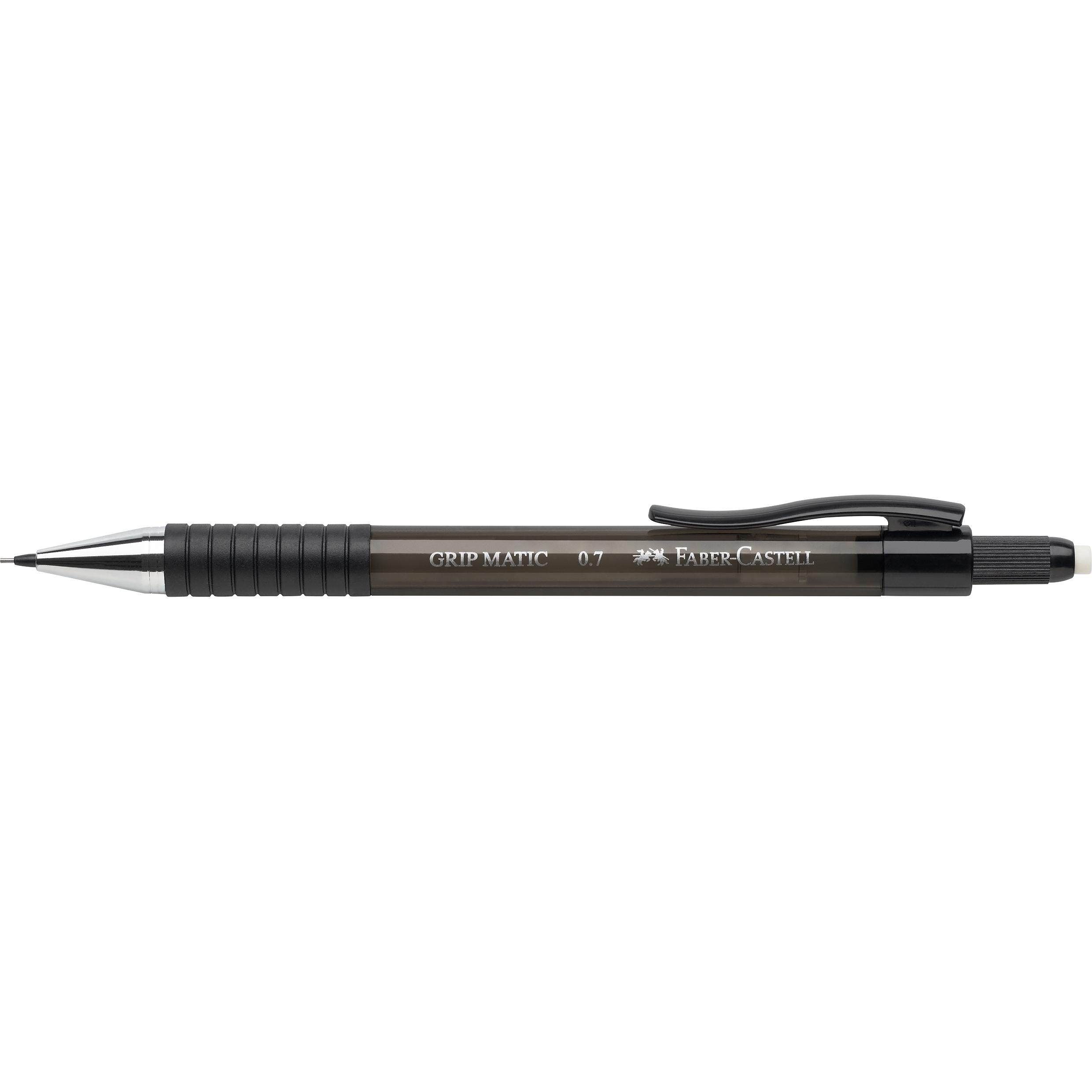 Thumbnail - Faber-Castell, Bleistift, Feinminenstift Grip Matic 0,7mm schwarz (0.70 mm, B, 1 x)