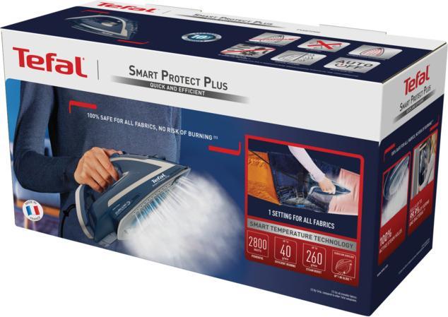 Produktbild Tefal Smart Protect Plus Bügeleisen (FV6872) (2400 W, 205 g/min)