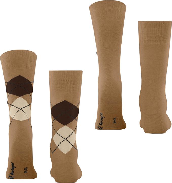 Produktbild Burlington Everyday Argyle Mix (2er Pack, 40 - 46)