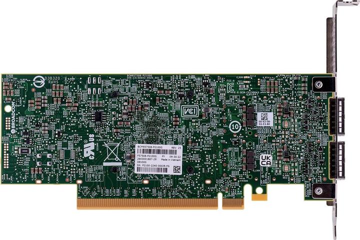 Actual product image Broadcom NetXtreme E-Series P2100G (PCI Express 4.0 x16)