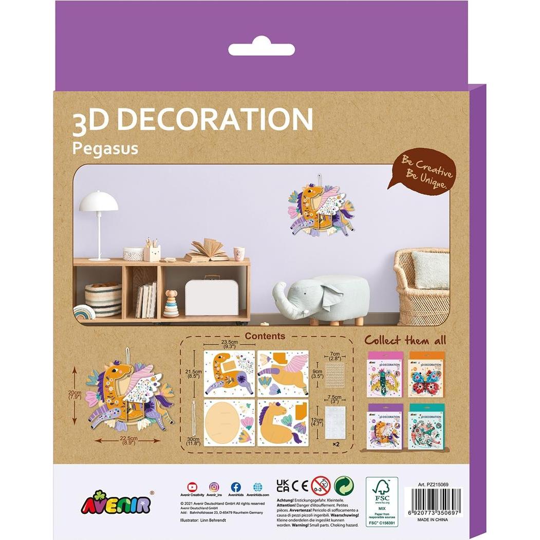 Thumbnail - Avenir 3D Dekoration Pegasus