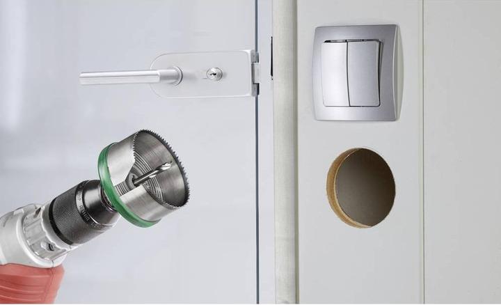 Image du produit kwb Scie cloche 4681/profondeur 32/ 6 Kr (46 mm, 60 mm, 68 mm, 74 mm, 81 mm)