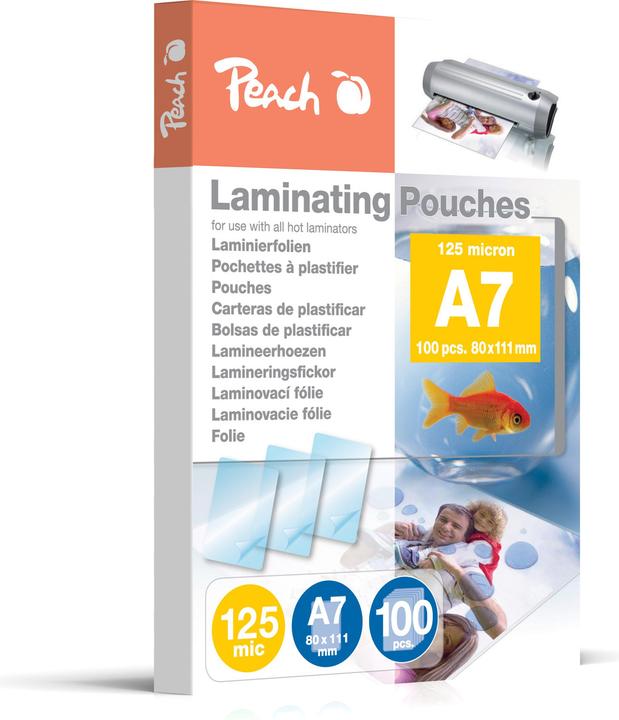 Produktbild Peach PP525-05 (A7, 100 Stk., 125 µm)