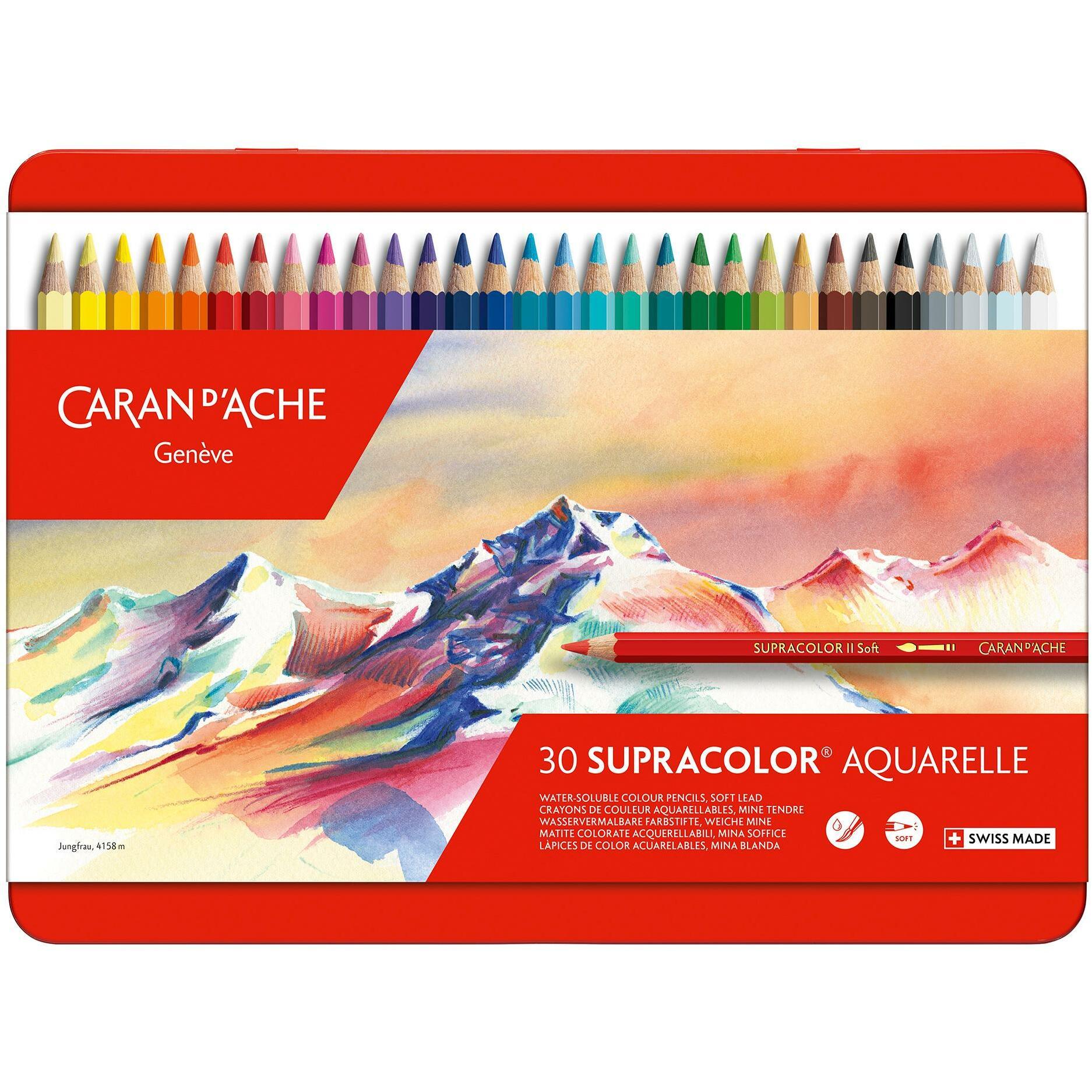 Caran d'Ache, Malstifte, Supracolor (Mehrfarbig, 30 x)