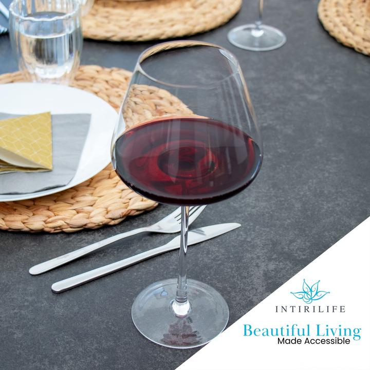 Produktbild Intirilife Wein Glas Set für Rotwein Weisswein (60 cl, 2 Gläser, Rotweingläser, Weissweingläser)