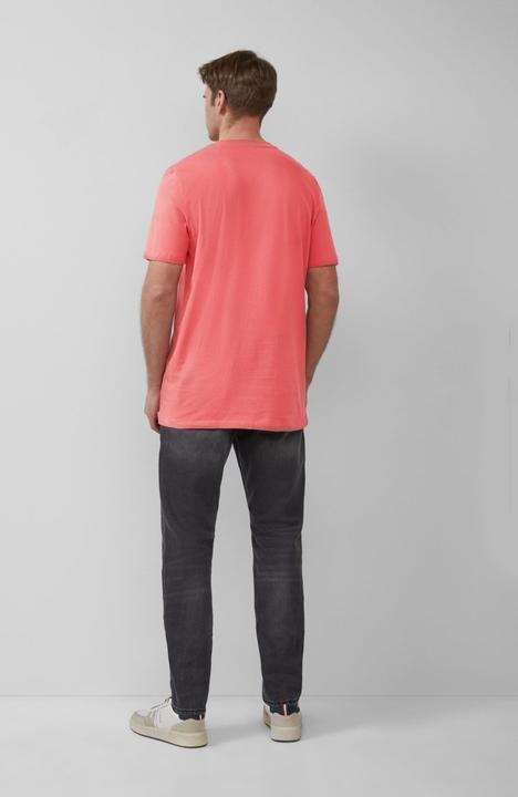 Produktbild S.Oliver T-Shirt T-Shirt mit Crewneck und Flatlock-Details (XXL)