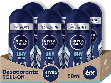 Produktbild NIVEA Men Roll-On Dry Fresh Deodorant 50ml (Roll-on, 50 ml)