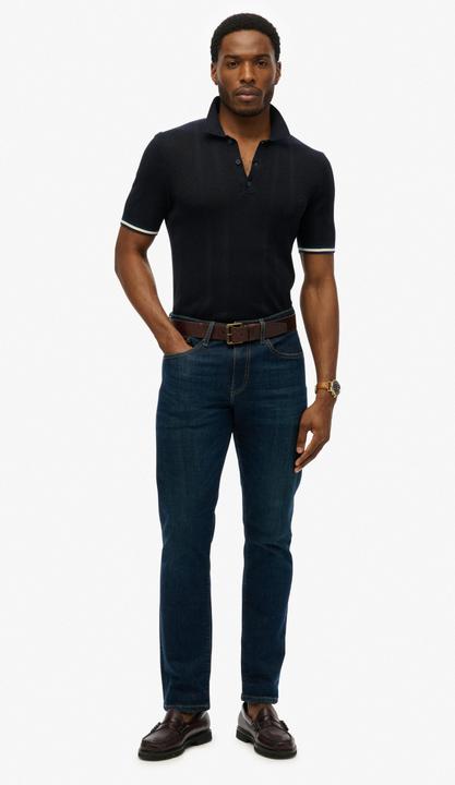 Immagine prodotto Superdry Kurzärmeliges Strick-Polohemd mit Struktur (XL)
