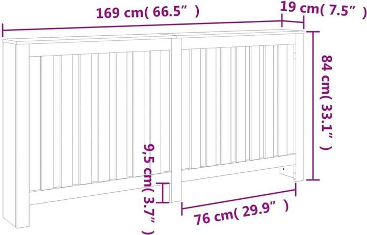 Actual product image vidaXL Nicolasa
