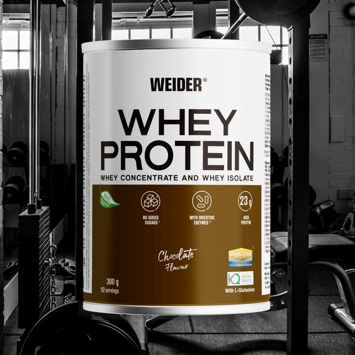 Actual product image Weider Whey Protein (300 g, Chocolate)