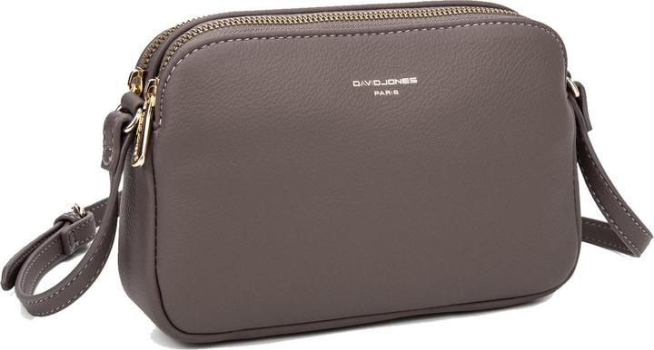 Image du produit David Jones **Damen Umhängetasche - Modell Erisma Lux - Pu Vegan Leder** - 21.0 X 13.0 X 5.0 Cm