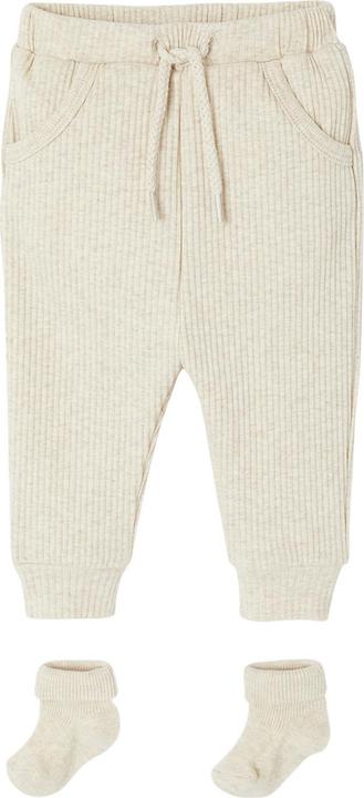 Produktbild Vertbaudet Jungen Baby-Set: Hose & Socken aus Rippmaterial (74)