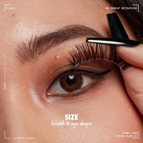 Actual product image NYX Professional Make-Up Jumbo Lash! (Artificial eyelashes)