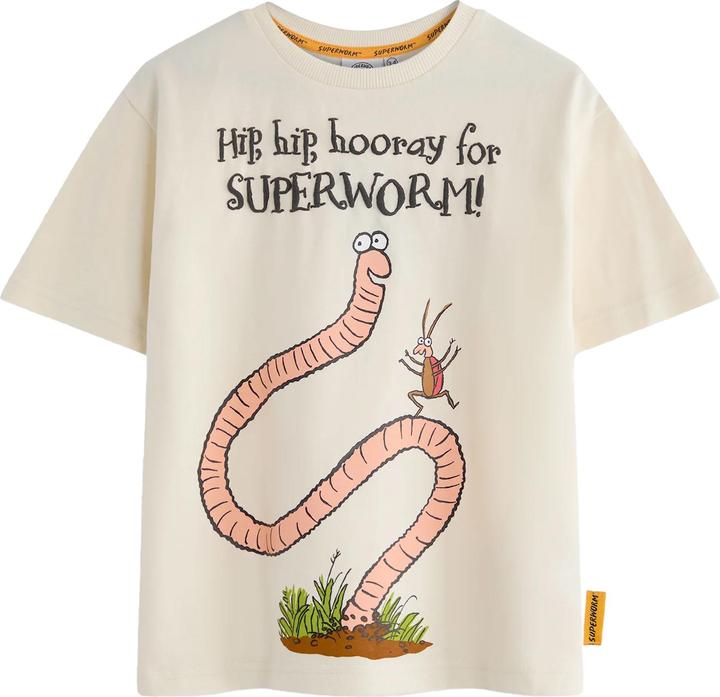 Immagine prodotto Superworm Hip Hip Hooray Maglietta Maniche Corte Bambini (110)