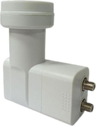 Image du produit D2 Diffusion LNB Twin 2 sorties - diamètre fixation 40 mm - universel - blanc (40mm)